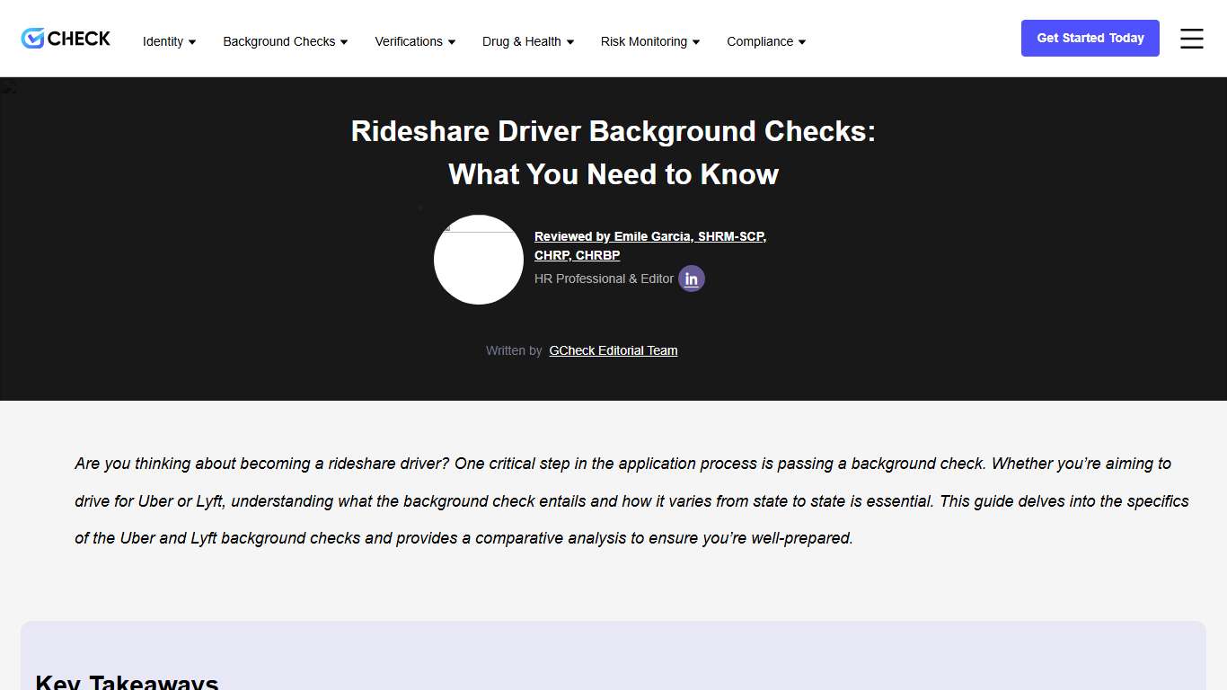 Rideshare Driver Background Checks: What You Need to Know
